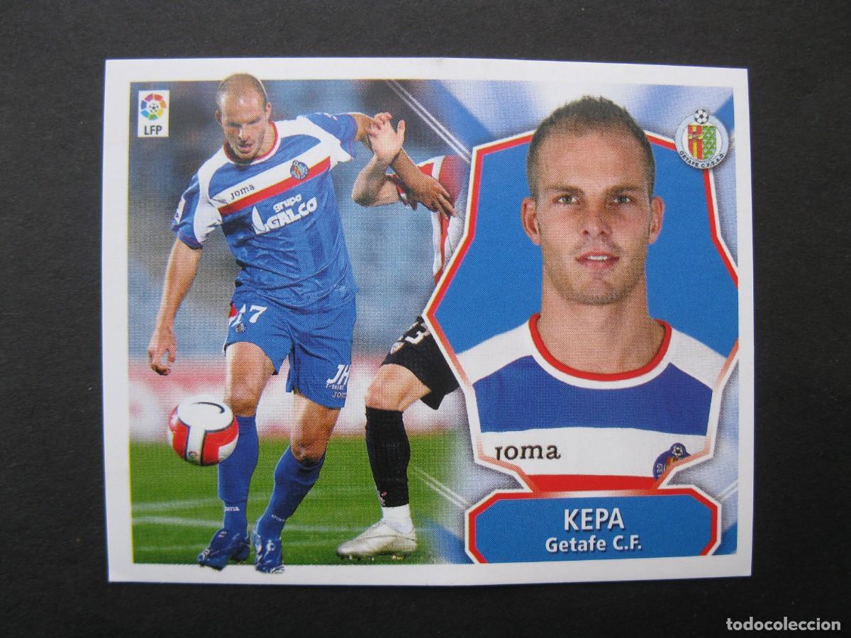 Cromos de f&uacute;tbol: KEPA (GETAFE C.F.) - CAMPEONATO DE LIGA 08/09 - EDICIONES ESTE - NUNCA PEGADO.