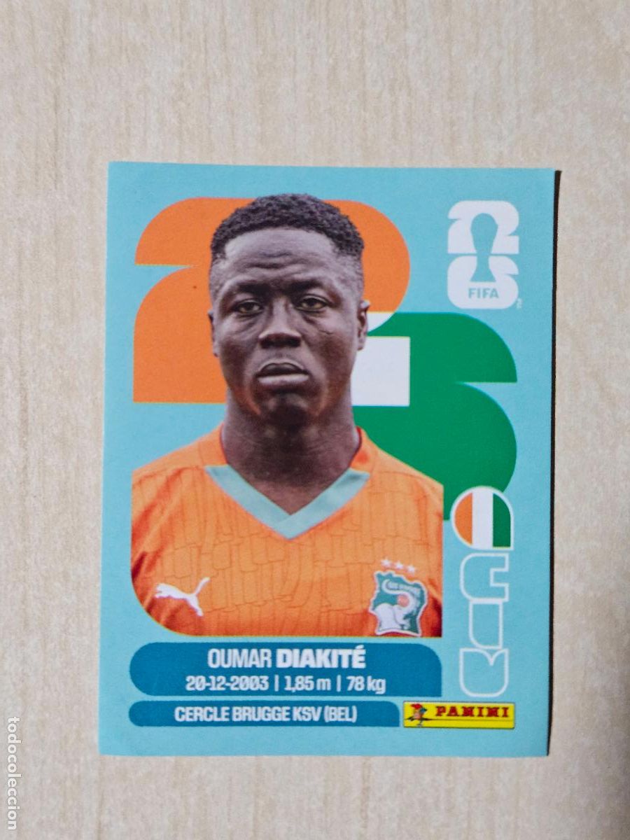 Cromos de f&uacute;tbol: CROMO CIV20 CIV 20 DIAKITE COSTA DE MARFIL - MUNDIAL FIFA WORLD CUP 2026 STICKER PANINI SIN PEGAR