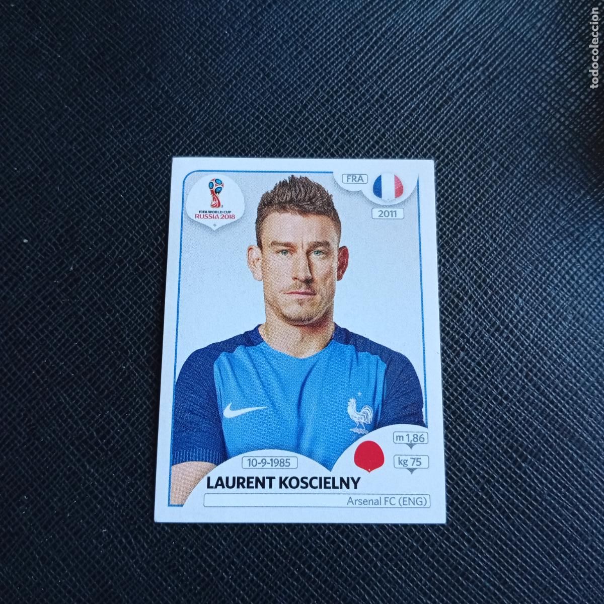 Cromos de f&uacute;tbol: 200 KOSCILENY FRANCIA PANINI MUNDIAL RUSIA 2018 CROMO FUTBOL 18 - SIN PEGAR - /CJ2
