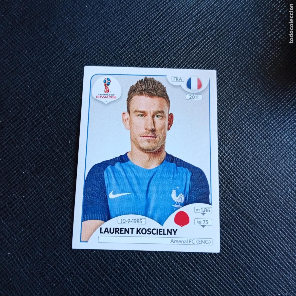 Cromos de f&uacute;tbol: 200 KOSCILENY FRANCIA PANINI MUNDIAL RUSIA 2018 CROMO FUTBOL 18 - SIN PEGAR - /CJ2