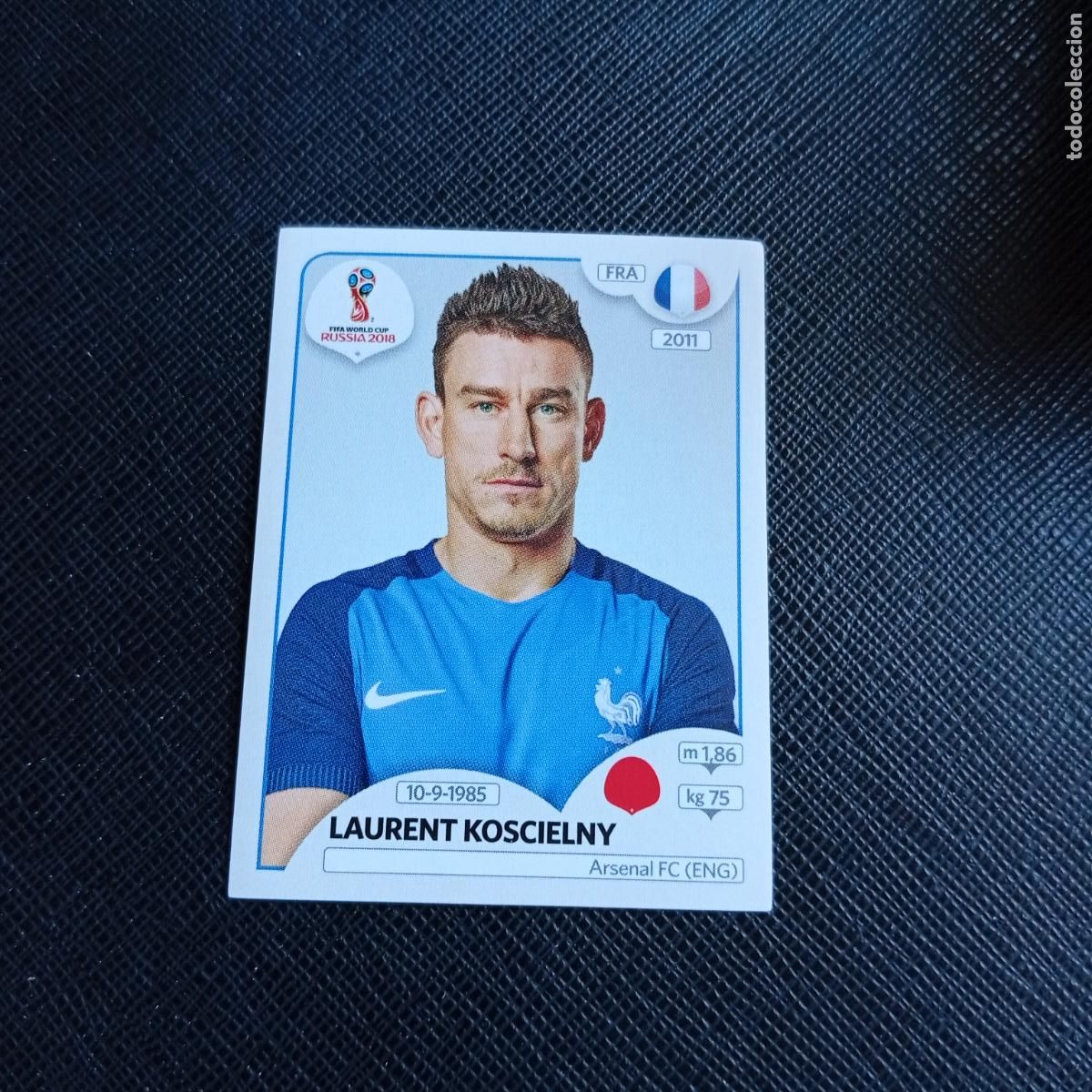 Cromos de f&uacute;tbol: 200 KOSCILENY FRANCIA PANINI MUNDIAL RUSIA 2018 CROMO FUTBOL 18 - SIN PEGAR - /CJ2 ..
