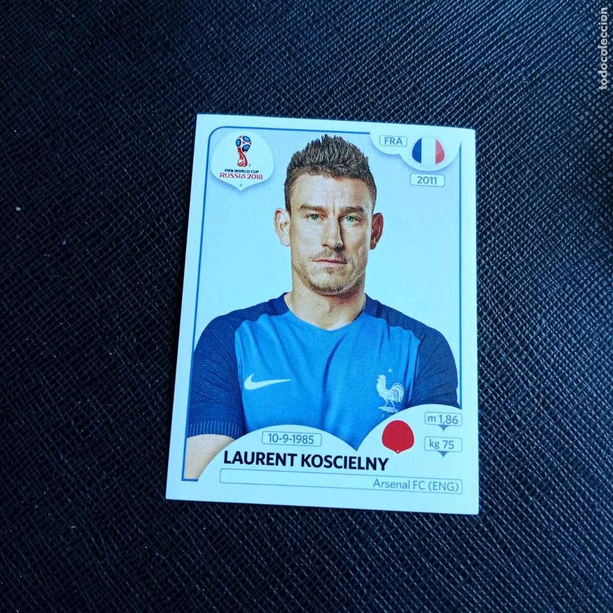 Cromos de f&uacute;tbol: 200 KOSCILENY FRANCIA PANINI MUNDIAL RUSIA 2018 CROMO FUTBOL 18 - SIN PEGAR - /CJ2 ..