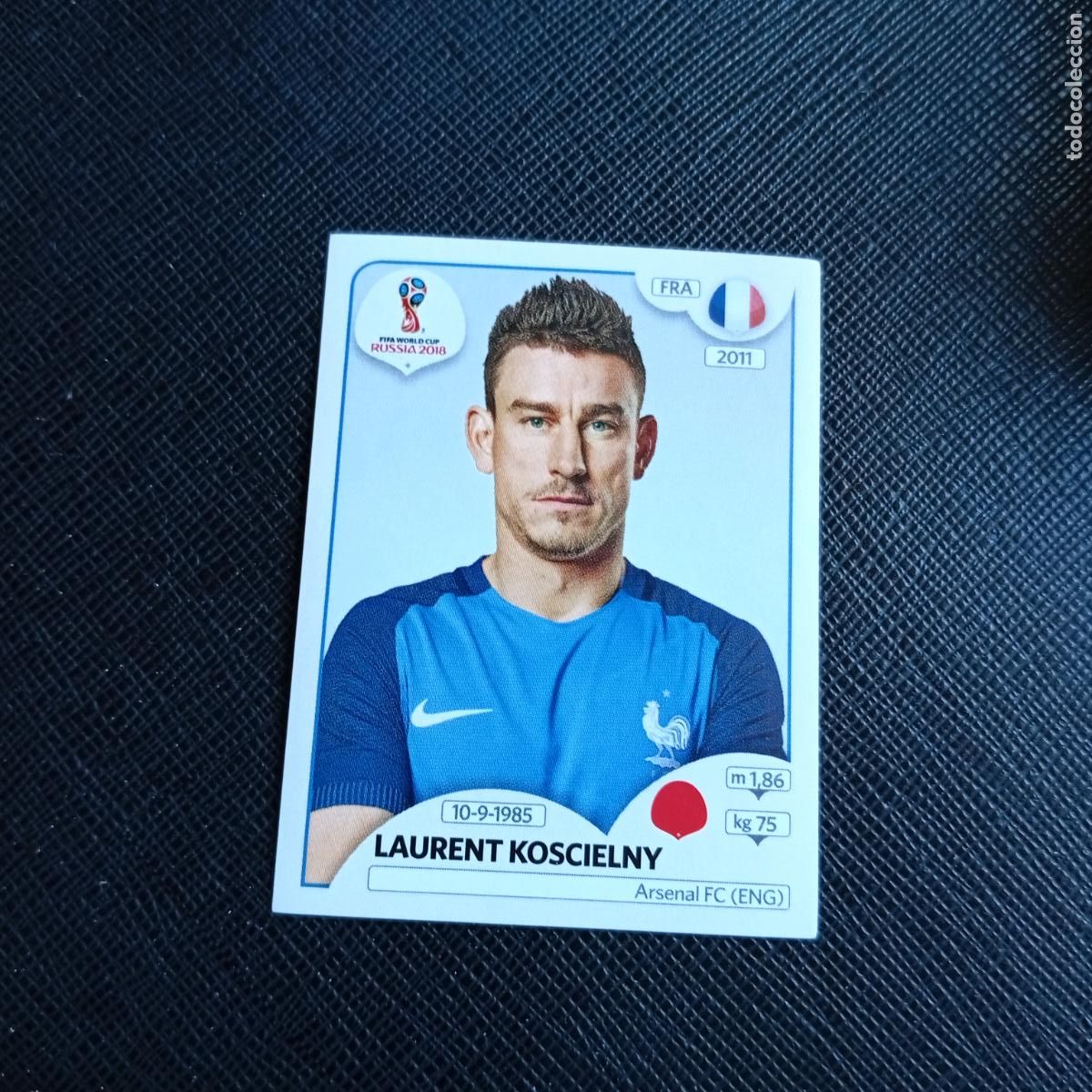 Cromos de f&uacute;tbol: 200 KOSCILENY FRANCIA PANINI MUNDIAL RUSIA 2018 CROMO FUTBOL 18 - SIN PEGAR - /CJ2 ..