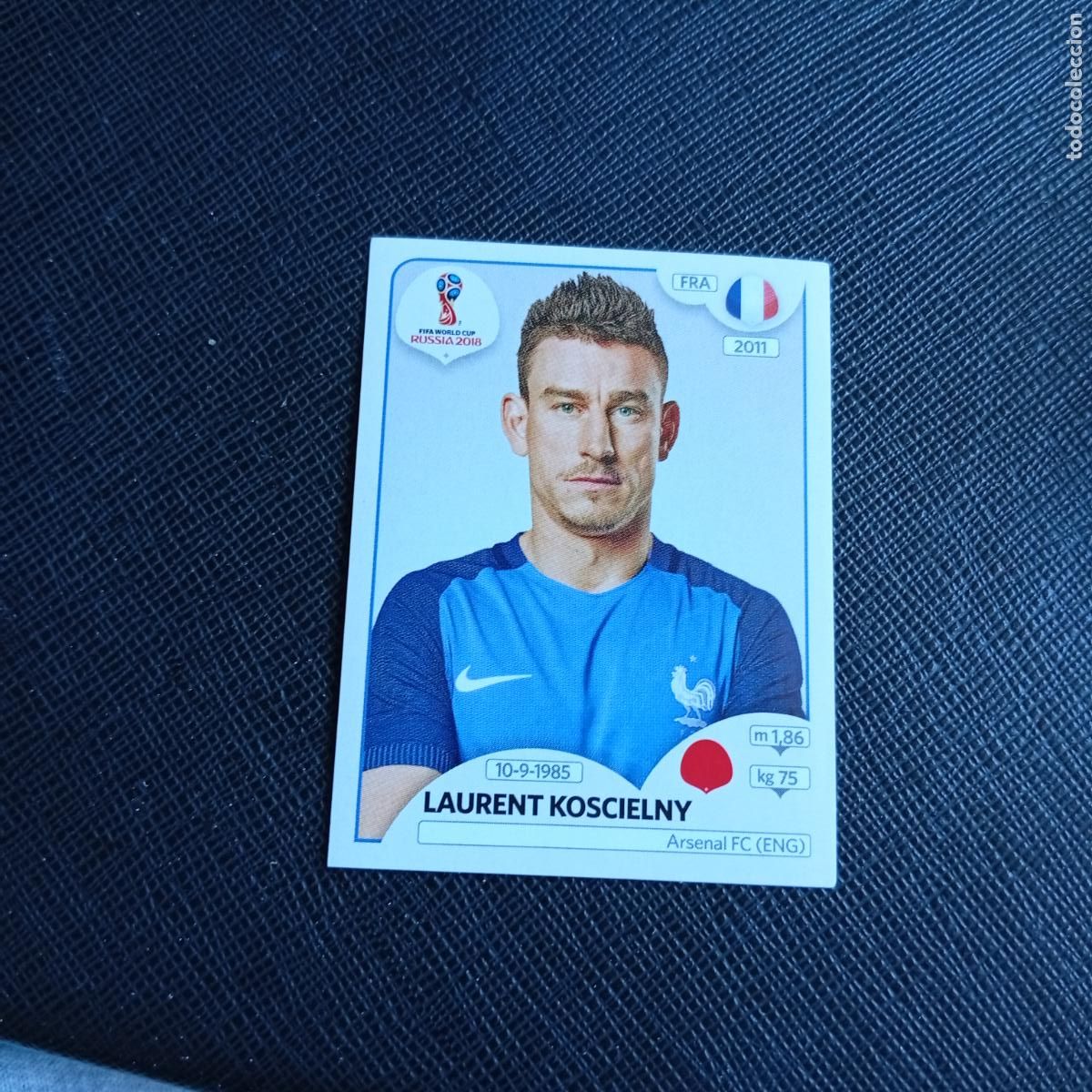 Cromos de f&uacute;tbol: 200 KOSCILENY FRANCIA PANINI MUNDIAL RUSIA 2018 CROMO FUTBOL 18 - SIN PEGAR - /CJ2 ...