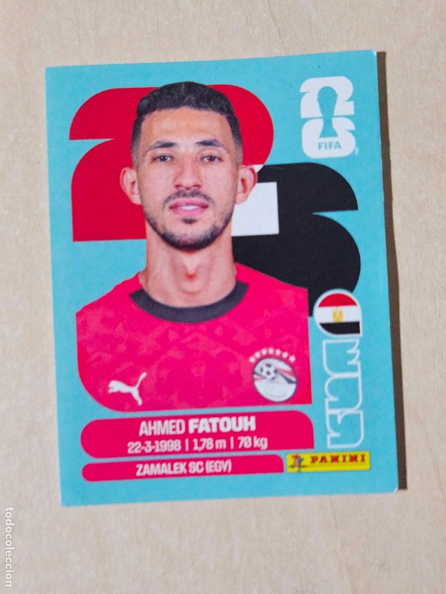 Cromos de f&uacute;tbol: CROMO EGY9 EGY 9 FATOUH EGIPTO - MUNDIAL FIFA WORLD CUP 2026 STICKER PANINI SIN PEGAR