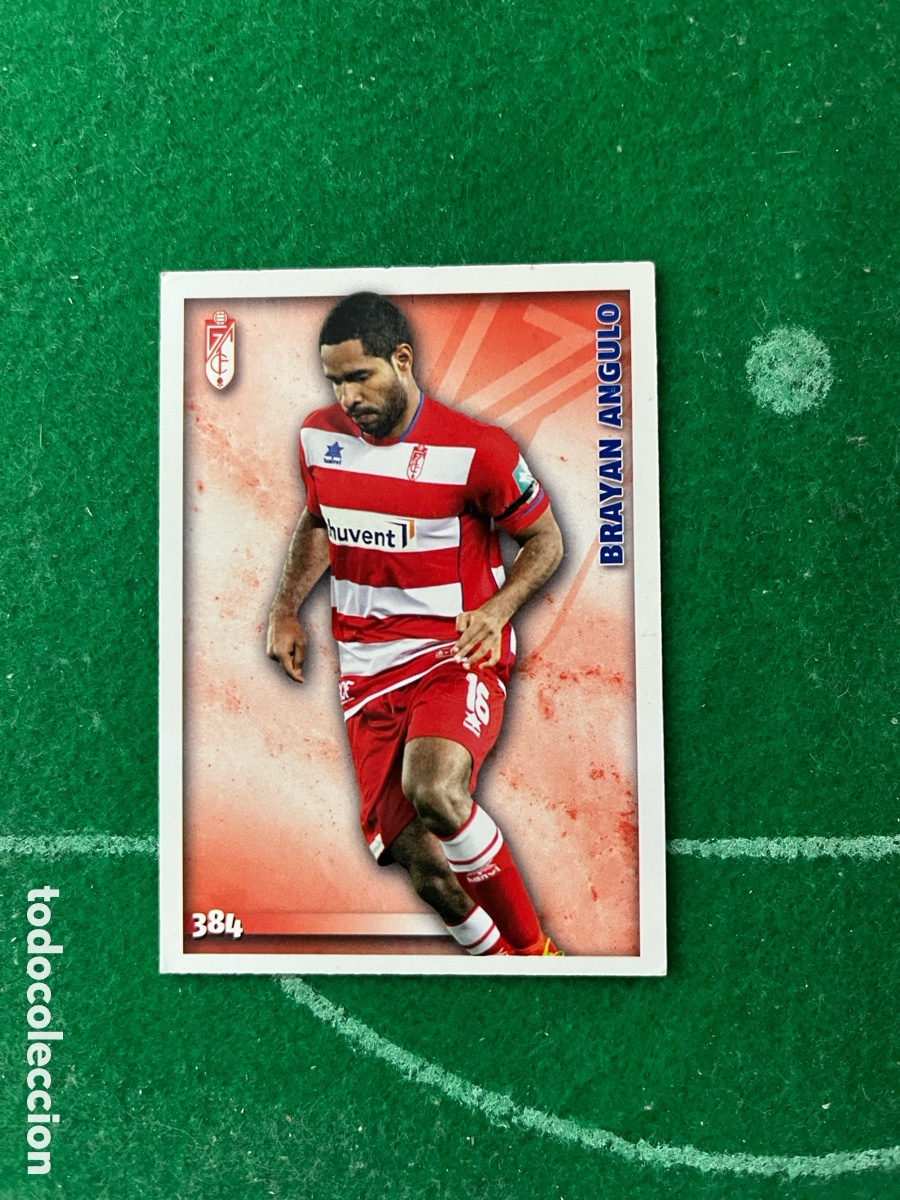 Figurine di Calcio: 384 BRAYAN ANGULO GRANADA LAS FICHAS DE LA LIGA 2014 2015 MUNDICROMO