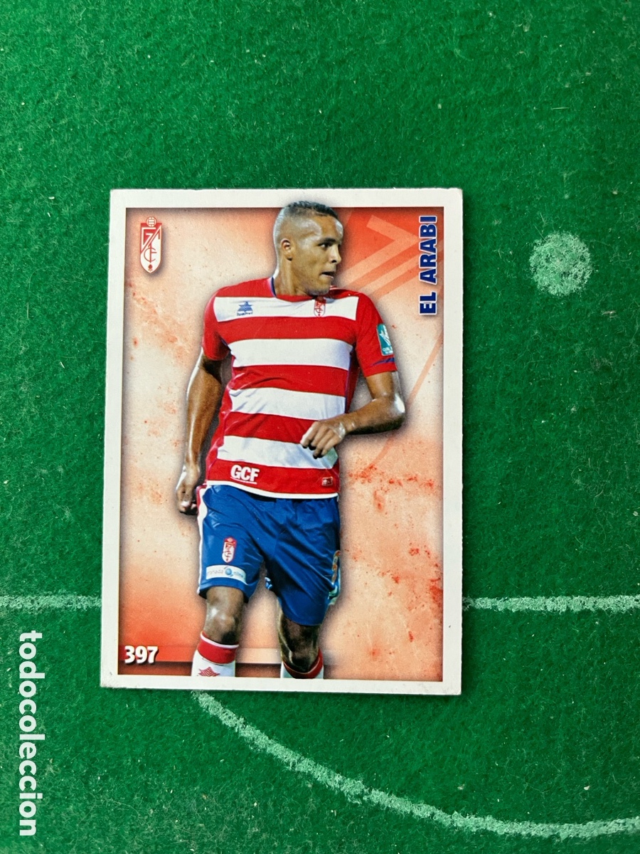 Figurine di Calcio: 397 EL ARABI GRANADA LAS FICHAS DE LA LIGA 2014 2015 MUNDICROMO