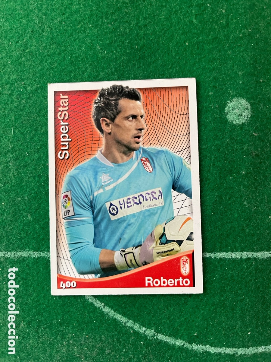 Figurine di Calcio: 400 ROBERTO GRANADA LAS FICHAS DE LA LIGA 2014 2015 MUNDICROMO SUPERSTAR