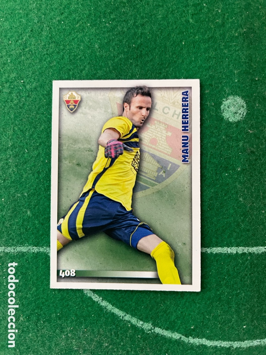 Cartes &agrave; collectionner de Football: 408 MANU HERRERA ELCHE LAS FICHAS DE LA LIGA 2014 2015 MUNDICROMO