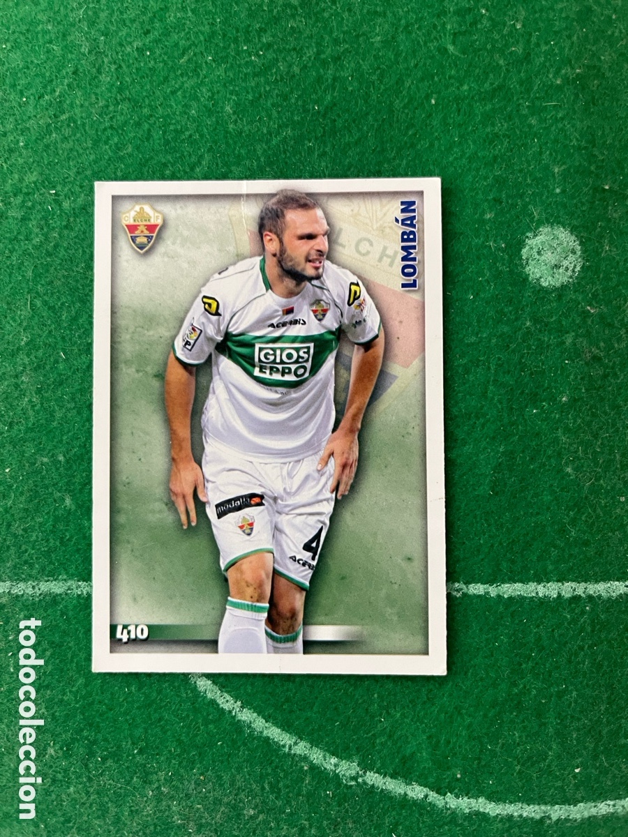 Cartes &agrave; collectionner de Football: 410 LOMBAN ELCHE LAS FICHAS DE LA LIGA 2014 2015 MUNDICROMO