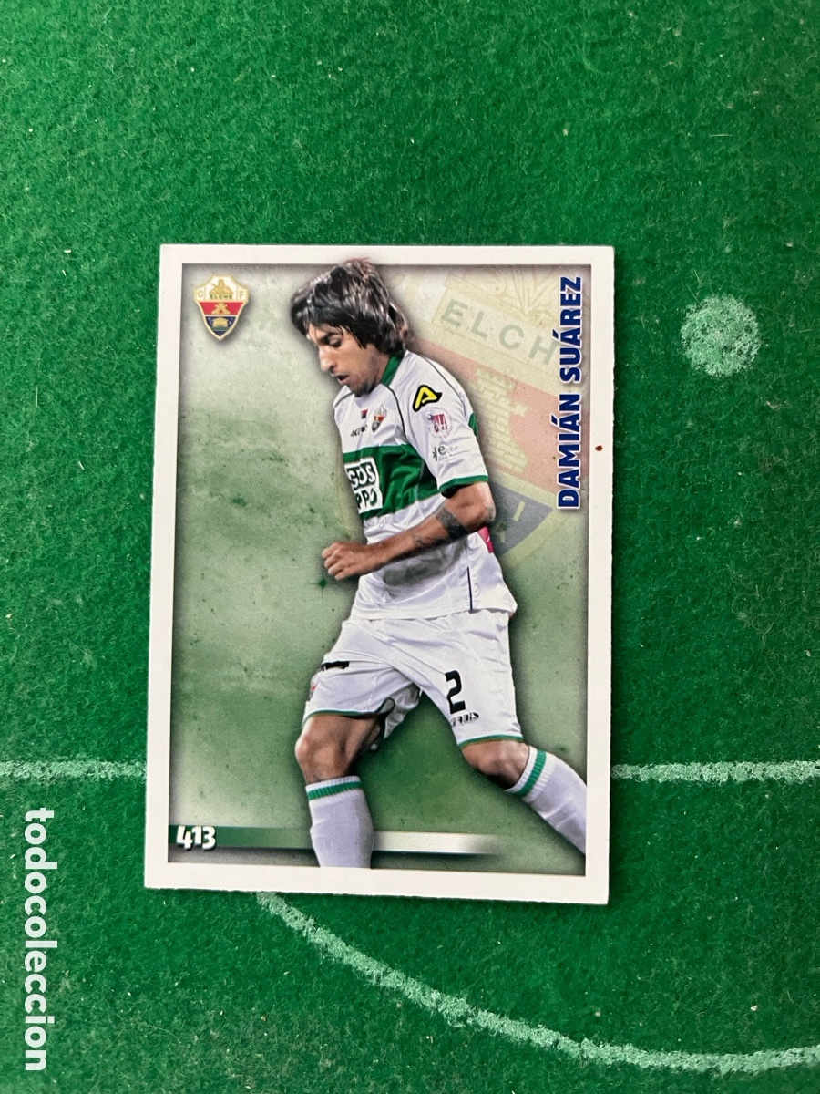 Cromos de f&uacute;tbol: 413 DAMI&Aacute;N SU&Aacute;REZ ELCHE LAS FICHAS DE LA LIGA 2014 2015 MUNDICROMO