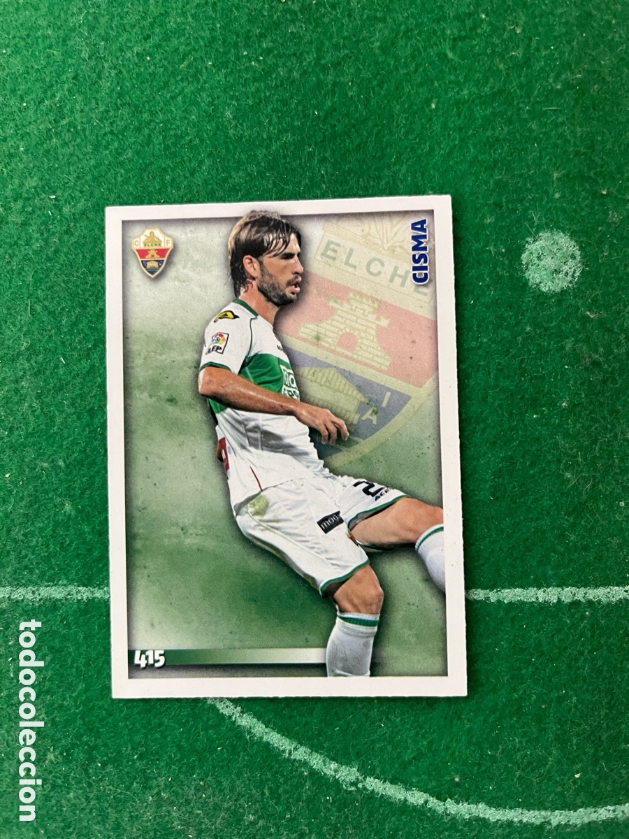 Cromos de f&uacute;tbol: 415 CISMA ELCHE LAS FICHAS DE LA LIGA 2014 2015 MUNDICROMO