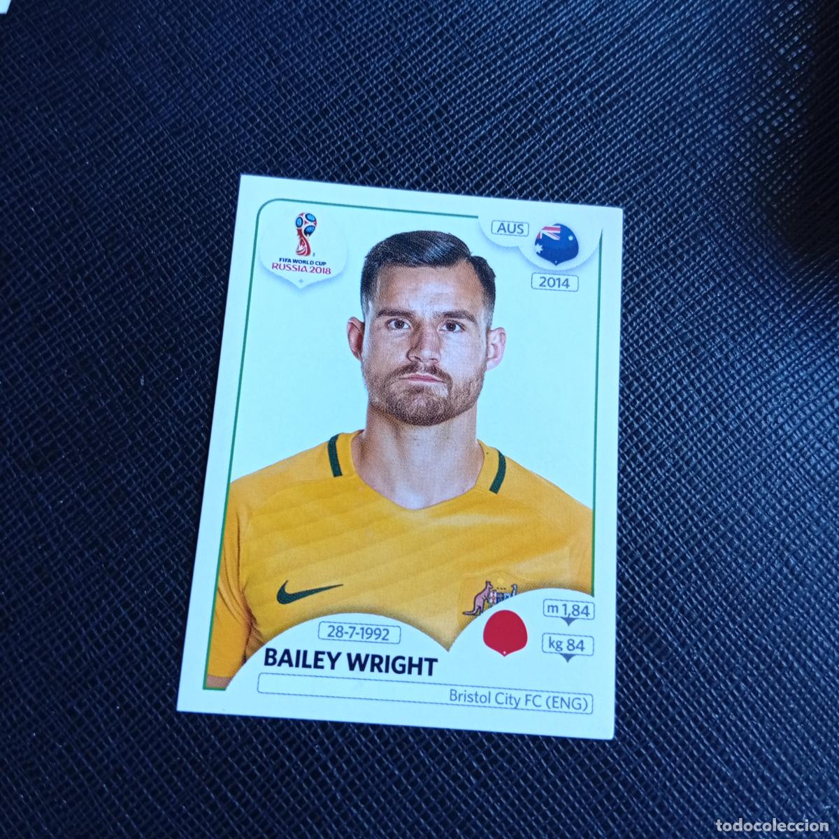 Cromos de f&uacute;tbol: 217 WRIGHT AUSTRALIA PANINI MUNDIAL RUSIA 2018 CROMO FUTBOL 18 - SIN PEGAR - /CJ2 ..