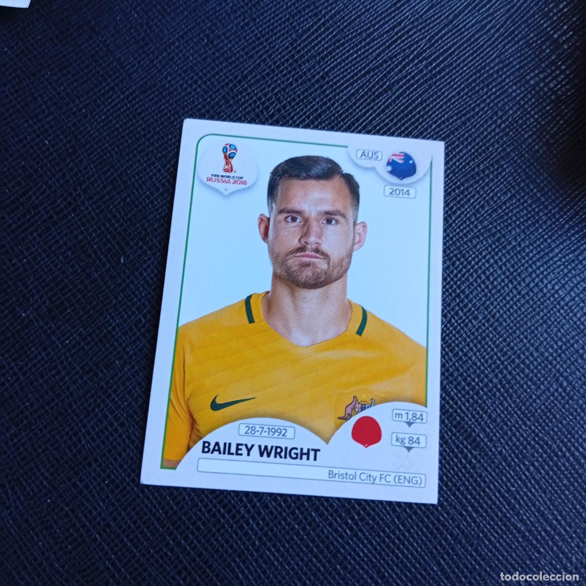 Cromos de f&uacute;tbol: 217 WRIGHT AUSTRALIA PANINI MUNDIAL RUSIA 2018 CROMO FUTBOL 18 - SIN PEGAR - /CJ2 ...