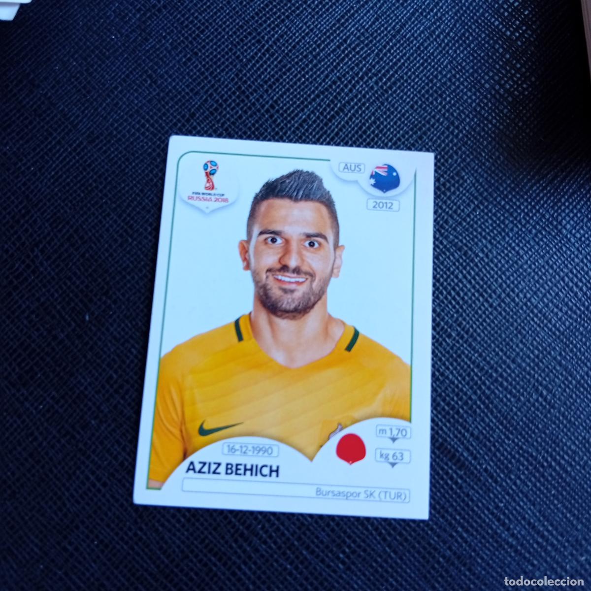 Cromos de f&uacute;tbol: 218 AZIZ BEHICH AUSTRALIA PANINI MUNDIAL RUSIA 2018 CROMO FUTBOL 18 - SIN PEGAR - /CJ2 D