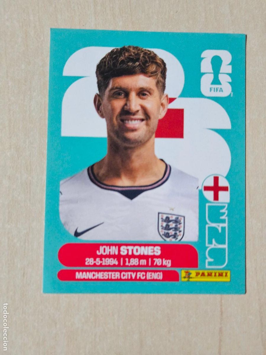 Cromos de f&uacute;tbol: CROMO ENG3 ENG 3 JOHN STONES INGLATERRA - MUNDIAL FIFA WORLD CUP 2026 STICKER PANINI SIN PEGAR