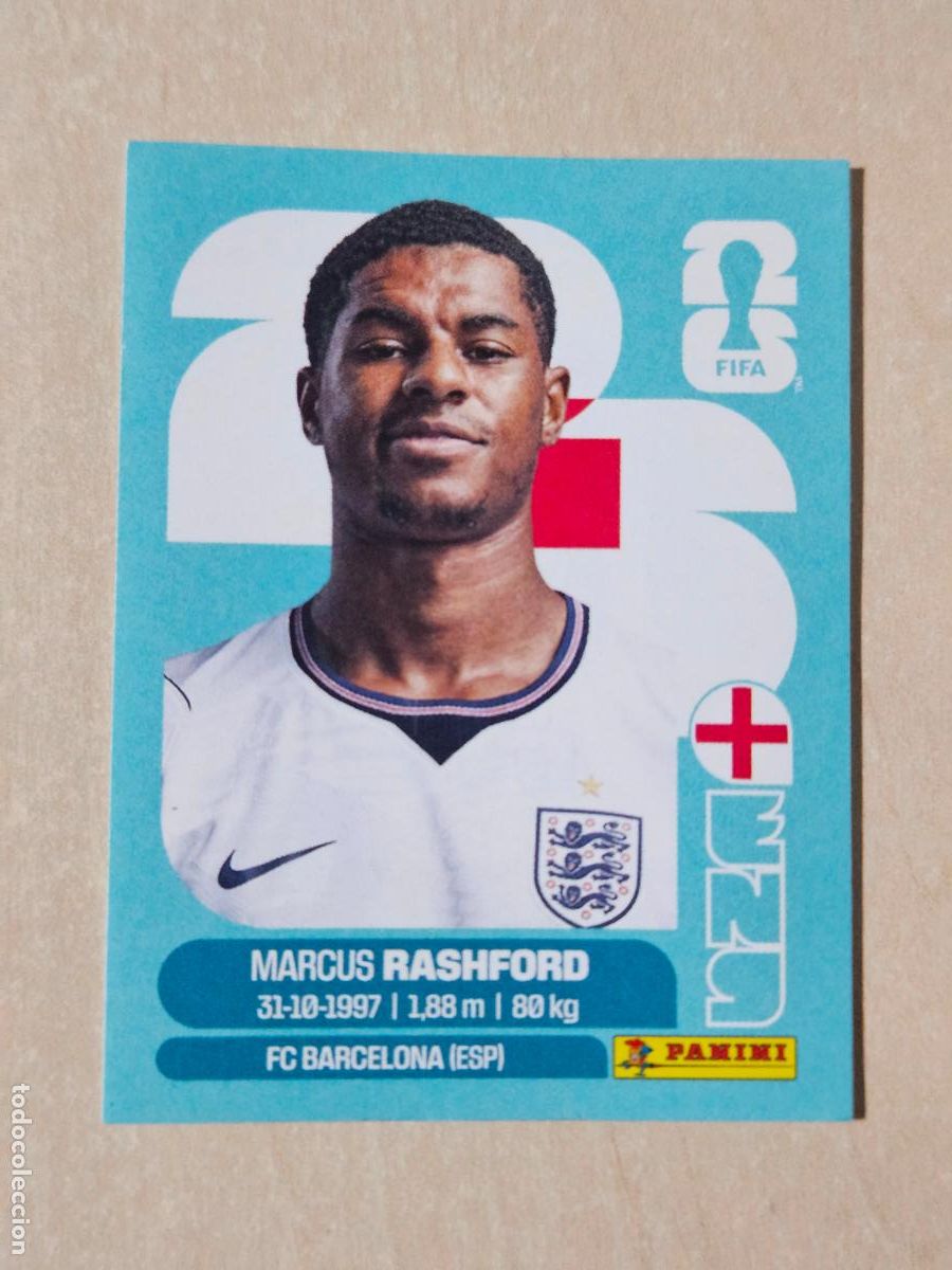 Cromos de f&uacute;tbol: CROMO ENG19 ENG 19 RASFORD INGLATERRA - MUNDIAL FIFA WORLD CUP 2026 STICKER PANINI SIN PEGAR