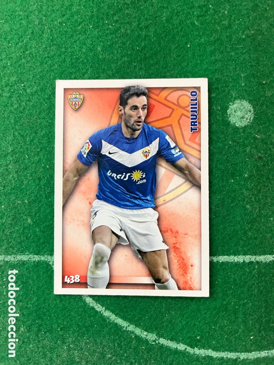 Cromos de f&uacute;tbol: 438 TRUJILLO ALMER&Iacute;A LAS FICHAS DE LA LIGA 2014 2015 MUNDICROMO