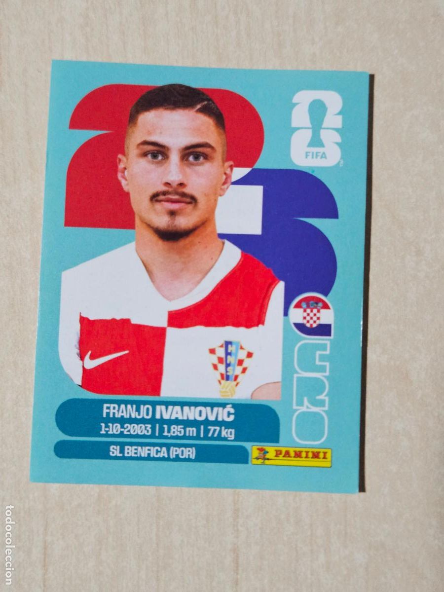 Cromos de f&uacute;tbol: CROMO CRO20 CRO 20 IVANOVIC CROACIA - MUNDIAL FIFA WORLD CUP 2026 STICKER PANINI SIN PEGAR