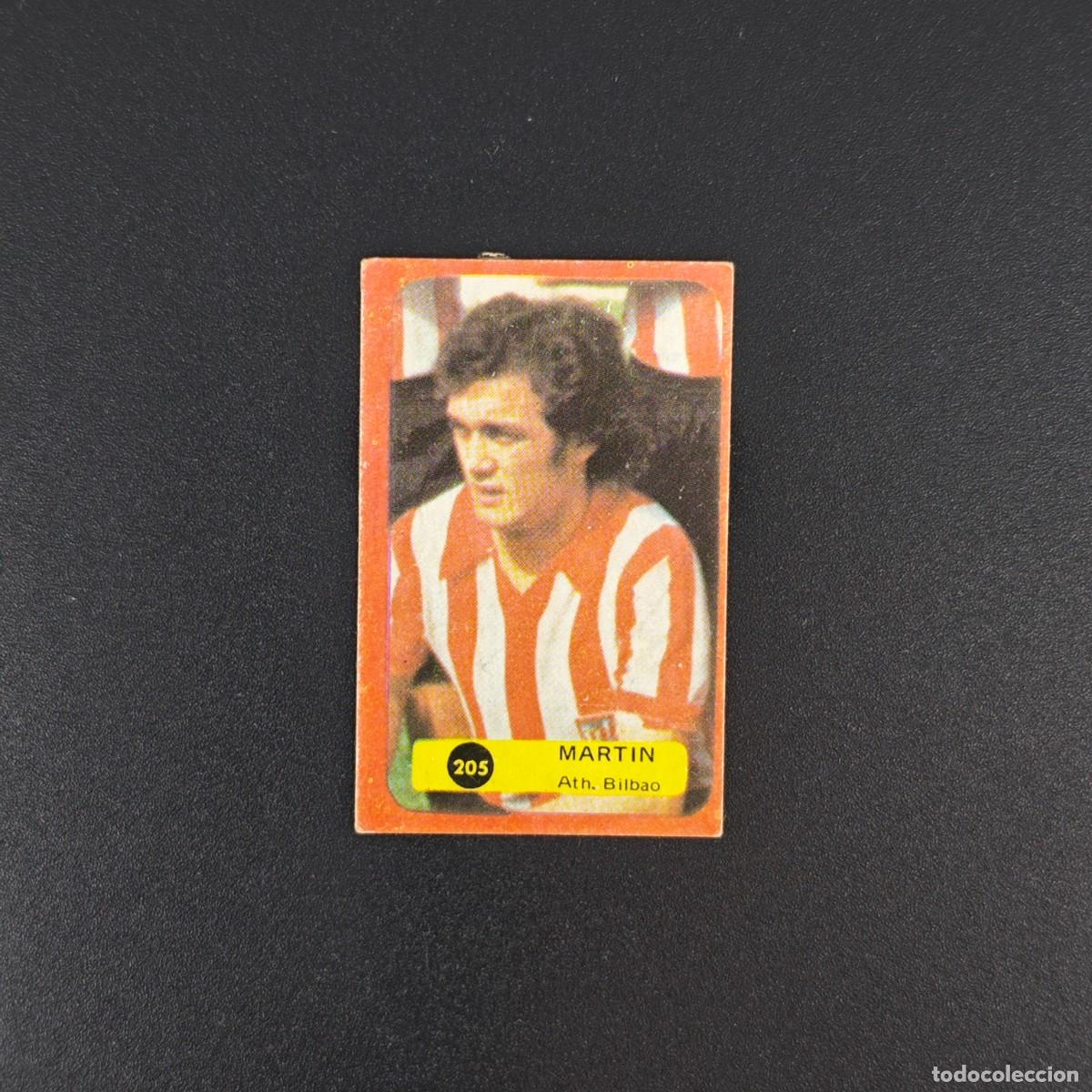 Football Stickers: CROMO DE FUTBOL GRAFIMUR SOLANO 75 76 1975 1976 MARTIN 205 ATHLETIC BILBAO DESPEGADO RA1026