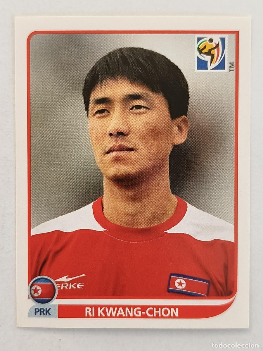 Football Stickers: #510 RI KWANG-CHON (COREA DEL NORTE) MUNDIAL SUDAFRICA 2010 PANINI