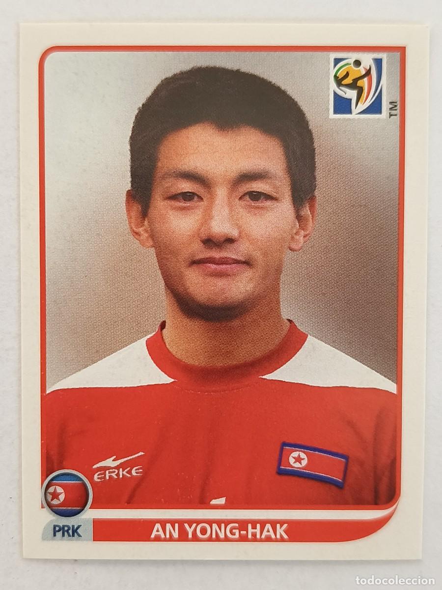 Cromos de f&uacute;tbol: #518 AN YONG-HAK (COREA DEL NORTE) MUNDIAL SUDAFRICA 2010 PANINI