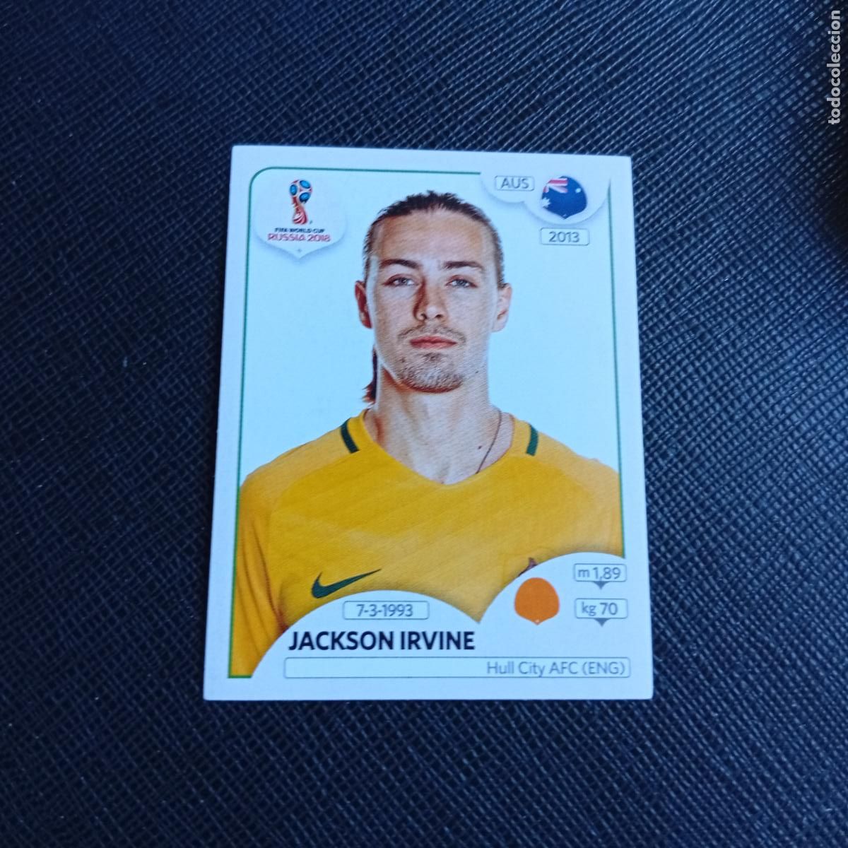 Cromos de f&uacute;tbol: 226 JACKSON IRVINE AUSTRALIA PANINI MUNDIAL RUSIA 2018 CROMO FUTBOL 18 - SIN PEGAR - /CJ2