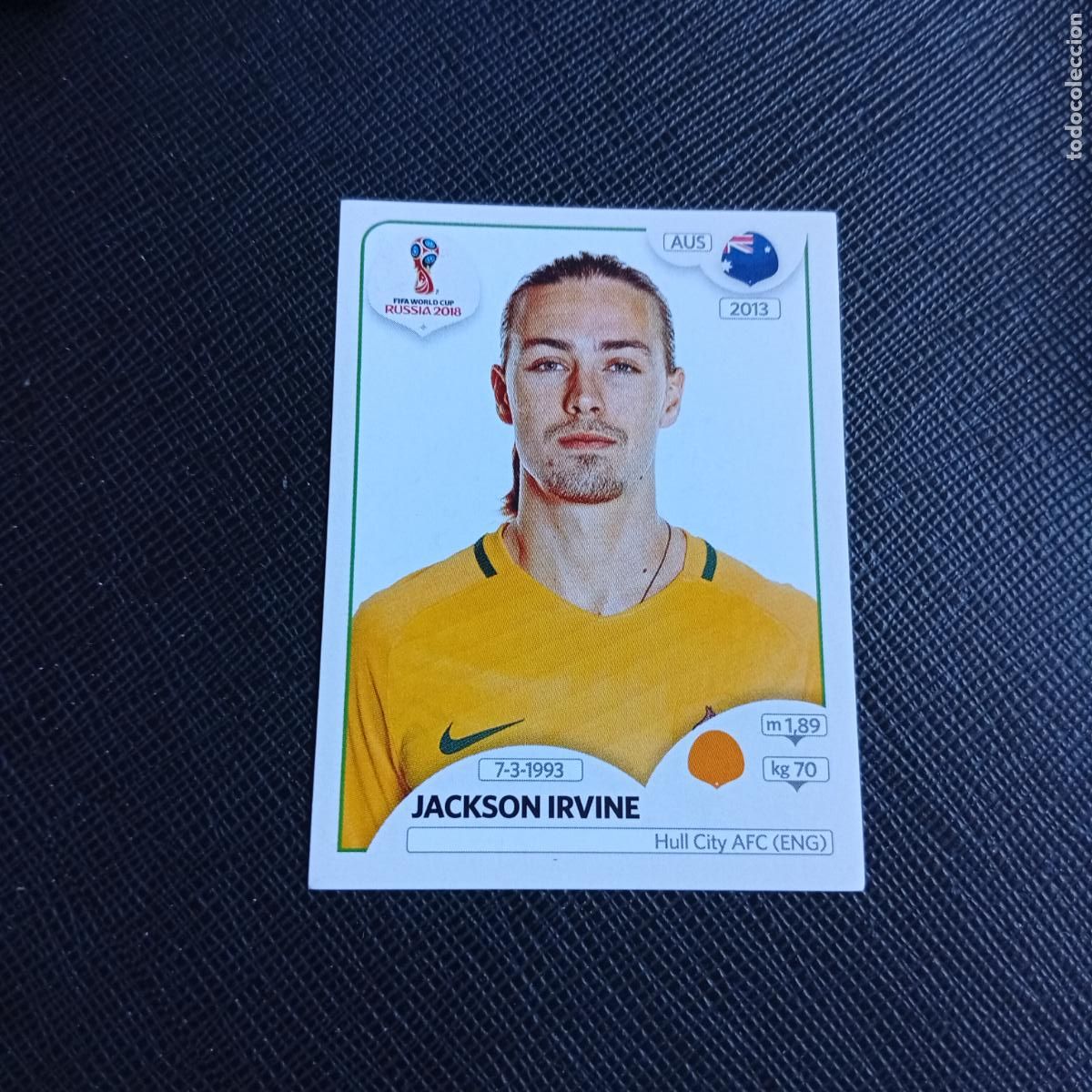 Cromos de f&uacute;tbol: 226 JACKSON IRVINE AUSTRALIA PANINI MUNDIAL RUSIA 2018 CROMO FUTBOL 18 - SIN PEGAR - /CJ2