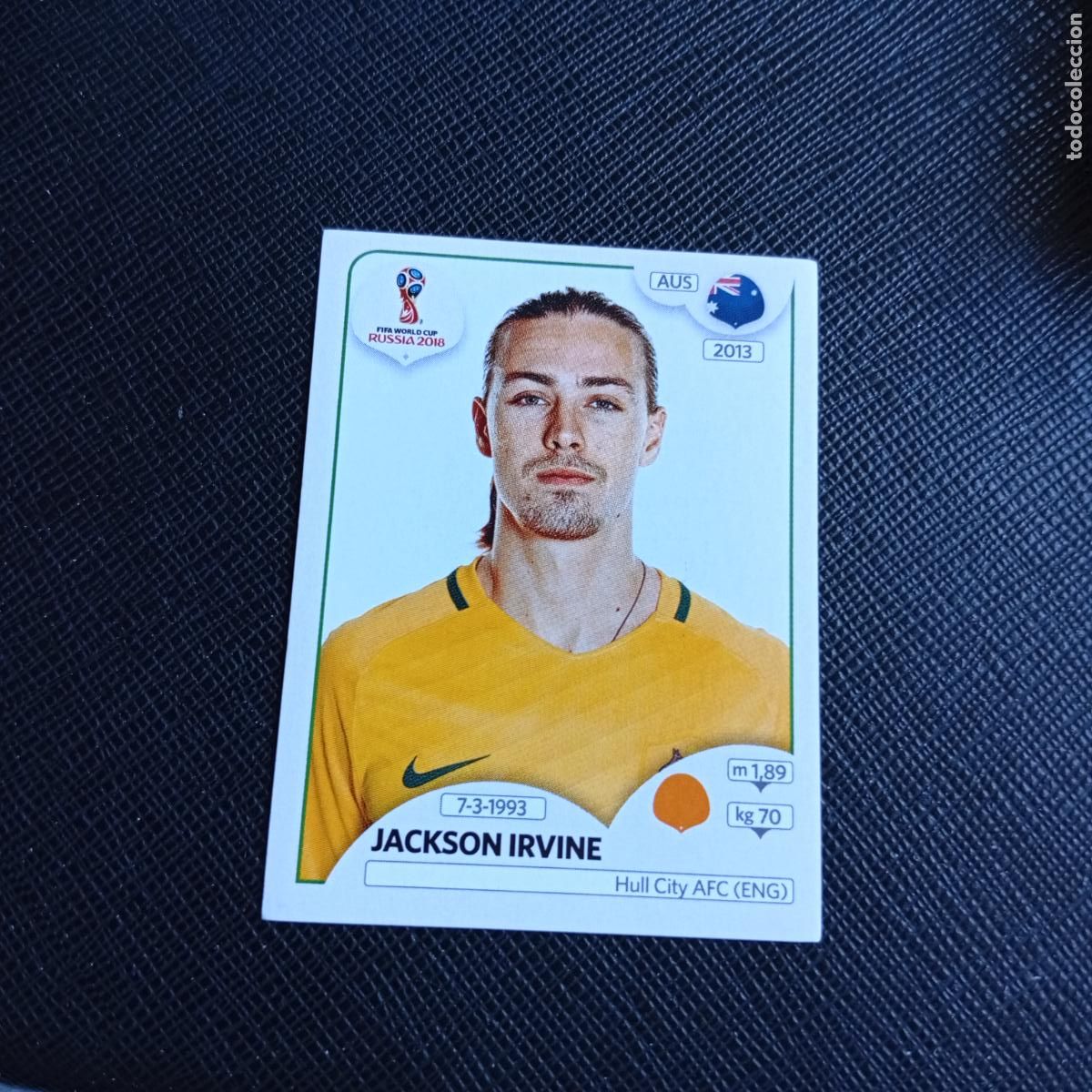Cromos de f&uacute;tbol: 226 JACKSON IRVINE AUSTRALIA PANINI MUNDIAL RUSIA 2018 CROMO FUTBOL 18 - SIN PEGAR - /CJ2 .