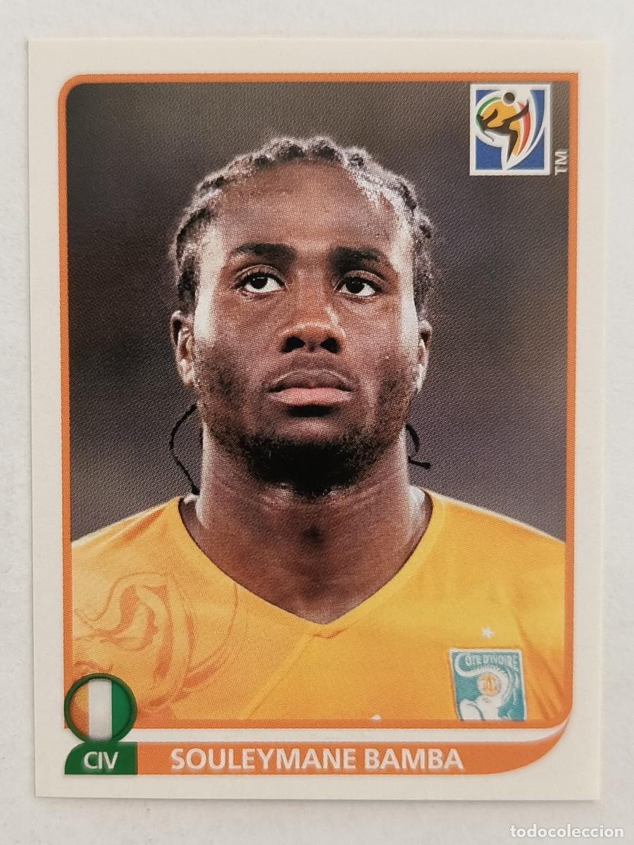 Cromos de f&uacute;tbol: #531 SOULEYMANE BAMBA (COSTA DE MARFIL) MUNDIAL SUDAFRICA 2010 PANINI