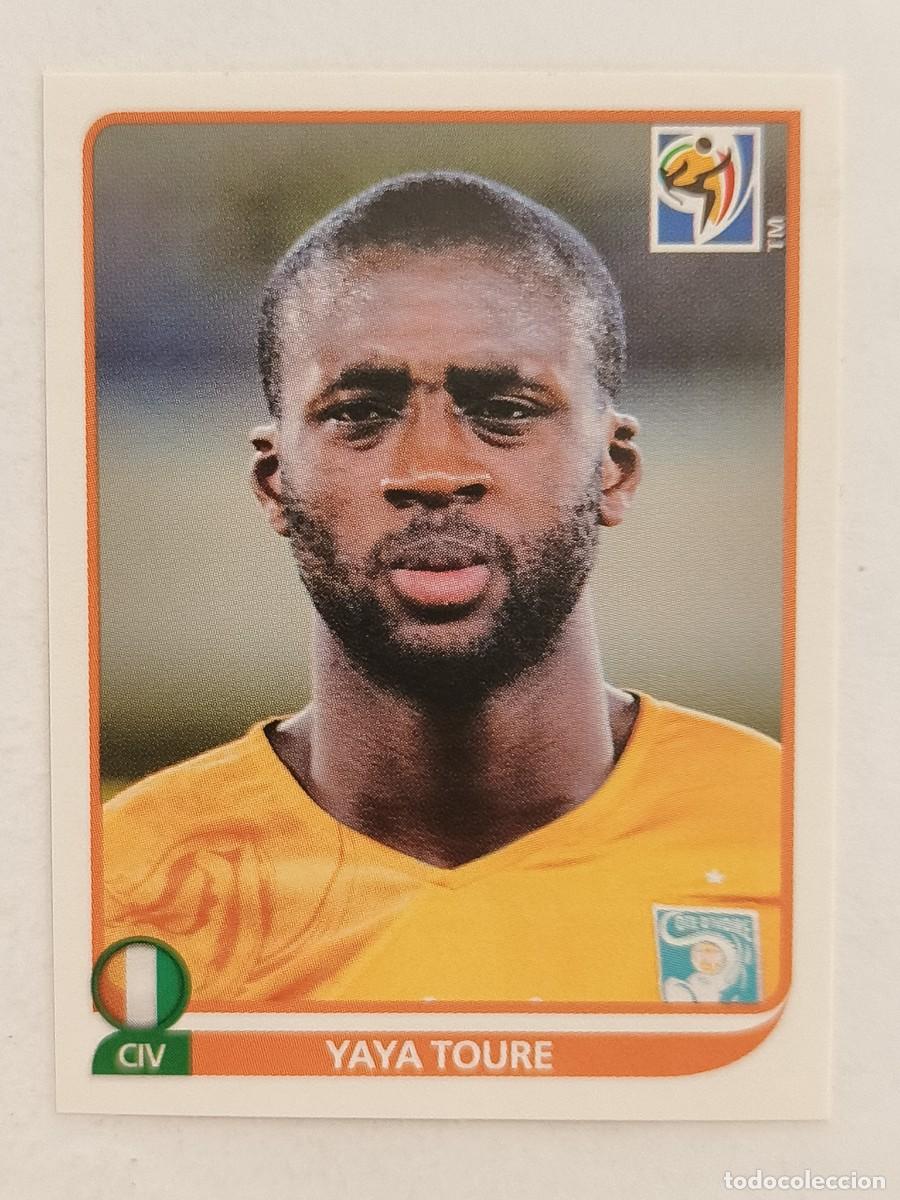 Cromos de f&uacute;tbol: #534 YAYA TOURE (COSTA DE MARFIL) MUNDIAL SUDAFRICA 2010 PANINI