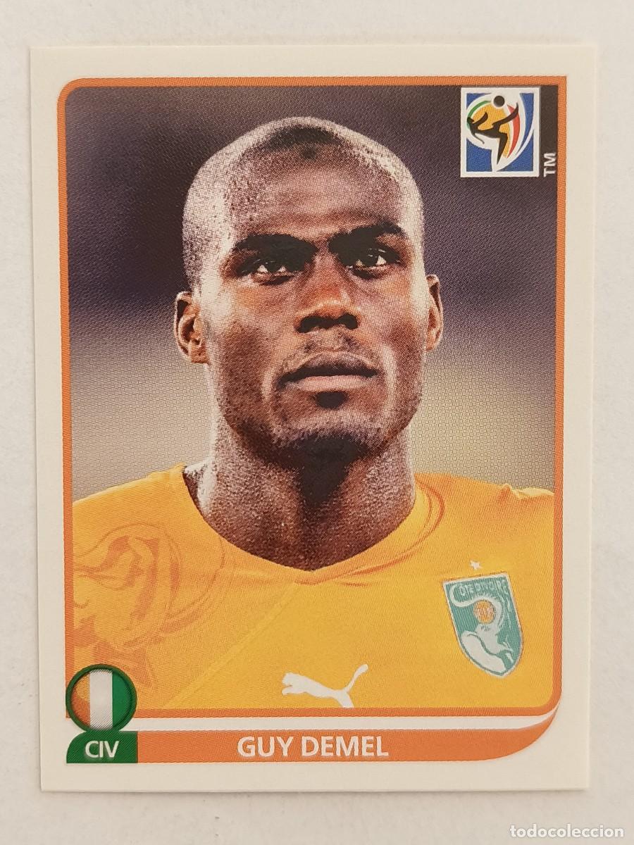 Cromos de f&uacute;tbol: #536 GUY DEMEL (COSTA DE MARFIL) MUNDIAL SUDAFRICA 2010 PANINI