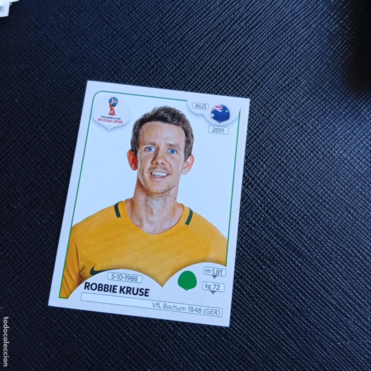 Cromos de f&uacute;tbol: 231 ROBBIE KRUSE AUSTRALIA PANINI MUNDIAL RUSIA 2018 CROMO FUTBOL 18 - SIN PEGAR - /CJ2 .