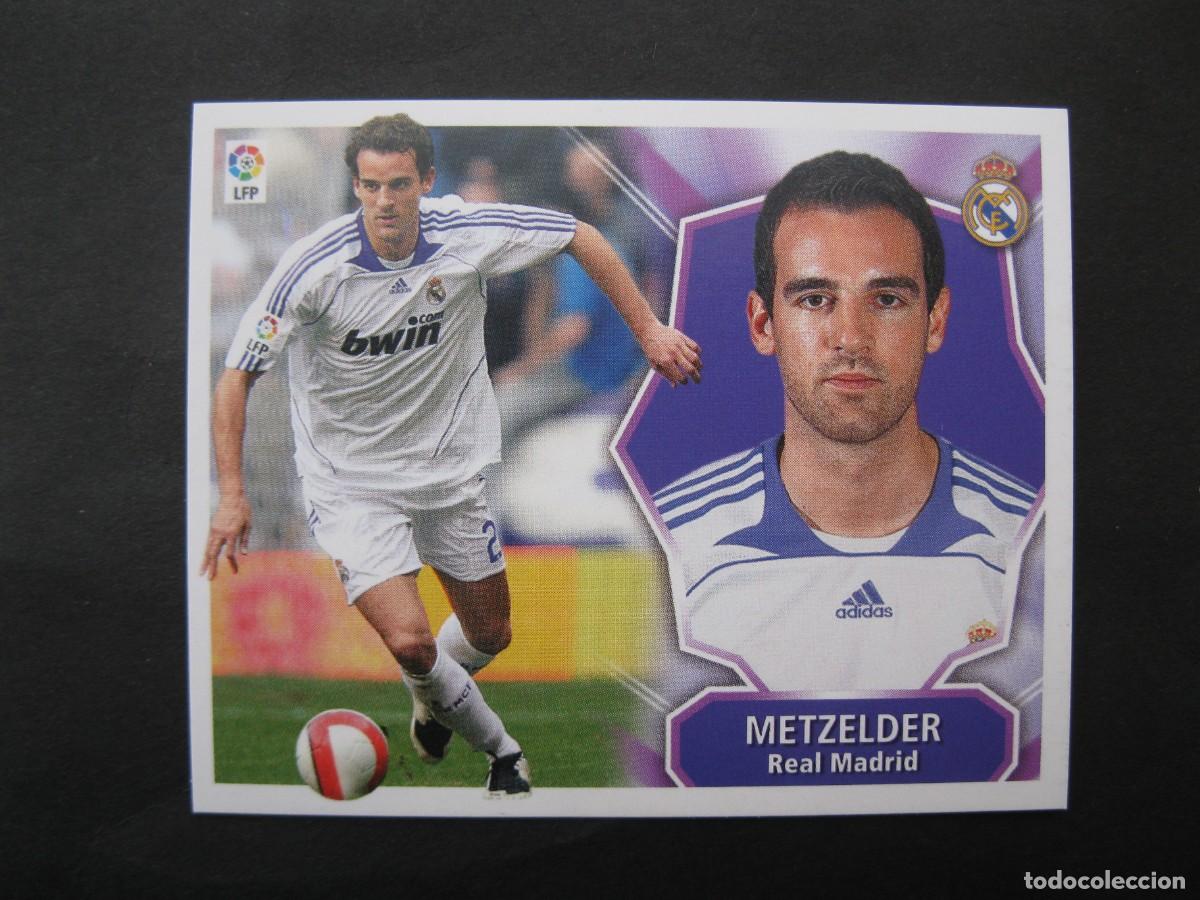 Cromos de f&uacute;tbol: METZELDER (REAL MADRID) - CAMPEONATO DE LIGA 08/09 - EDICIONES ESTE - NUNCA PEGADO.