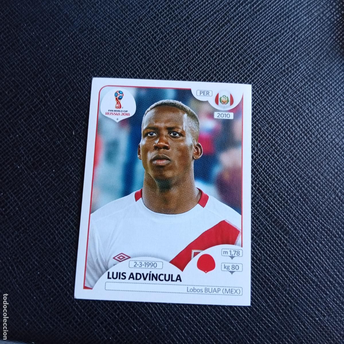 Cromos de f&uacute;tbol: 239 LUCAS ADVINCULA PERU PANINI MUNDIAL RUSIA 2018 CROMO FUTBOL 18 - SIN PEGAR - /CJ2 ..