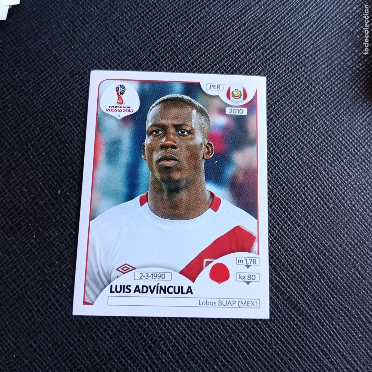 Cromos de f&uacute;tbol: 239 LUCAS ADVINCULA PERU PANINI MUNDIAL RUSIA 2018 CROMO FUTBOL 18 - SIN PEGAR - /CJ2 ...