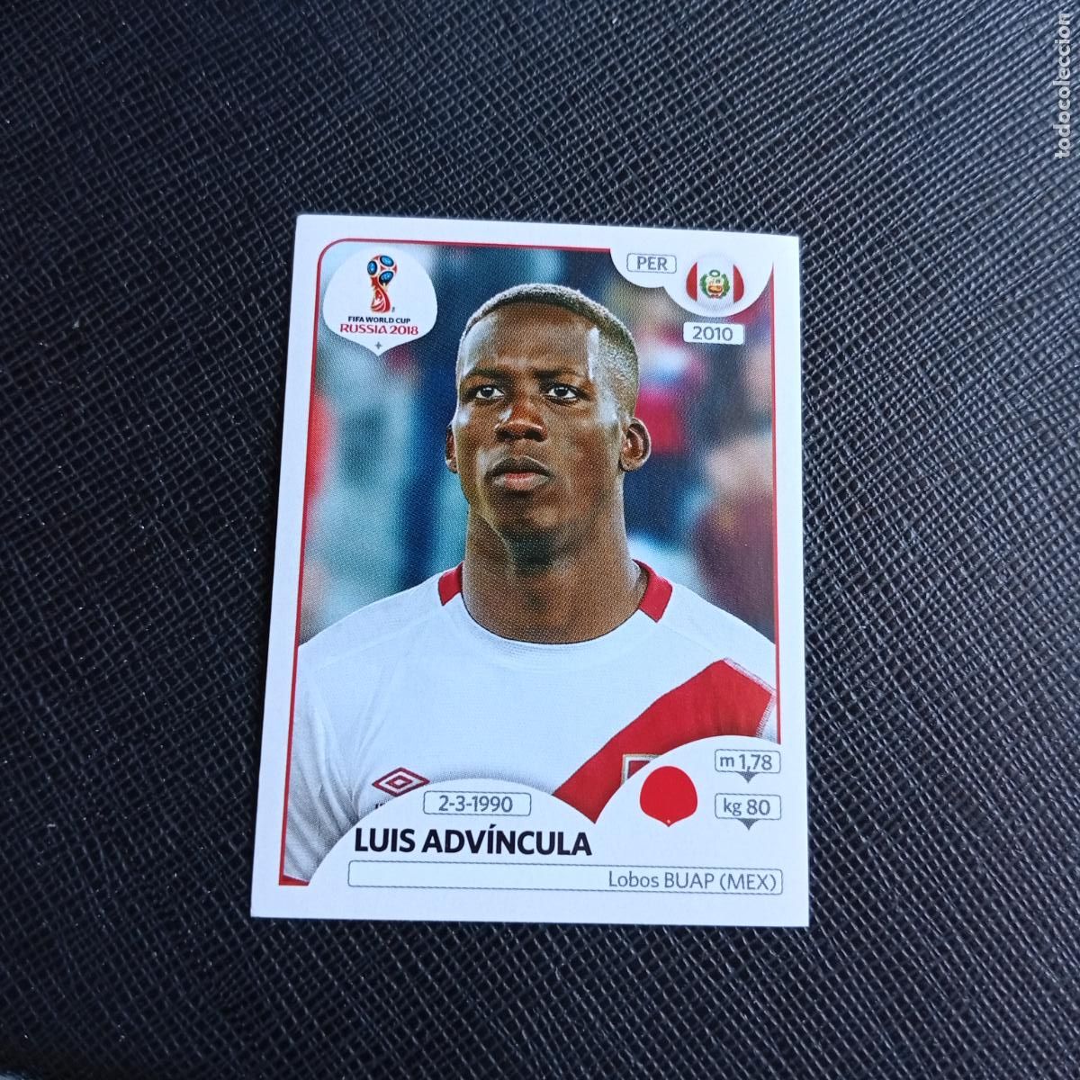 Cromos de f&uacute;tbol: 239 LUCAS ADVINCULA PERU PANINI MUNDIAL RUSIA 2018 CROMO FUTBOL 18 - SIN PEGAR - /CJ2 ...
