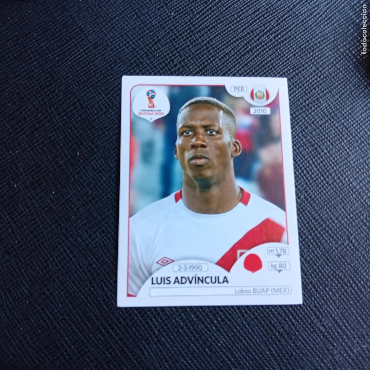 Cromos de f&uacute;tbol: 239 LUCAS ADVINCULA PERU PANINI MUNDIAL RUSIA 2018 CROMO FUTBOL 18 - SIN PEGAR - /CJ2 ....