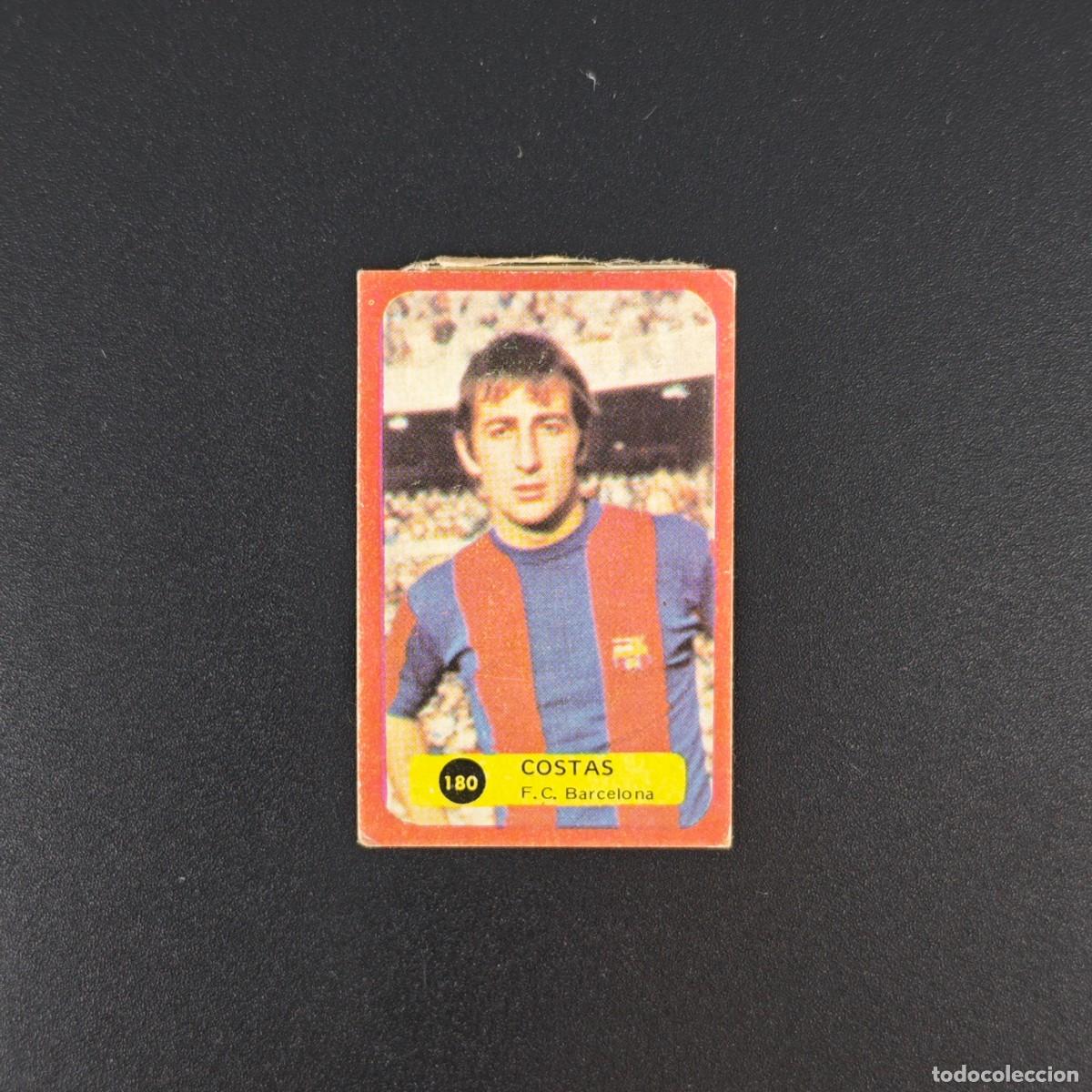 Cromos de f&uacute;tbol: CROMO DE FUTBOL GRAFIMUR SOLANO 75 76 1975 1976 COSTAS 180 BARCELONA DESPEGADO RA1026