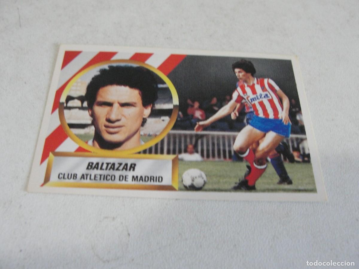 Cromos de f&uacute;tbol: LIGA ESTE 88 89 - ATLETICO DE MADRID N&ordm; 14 - BALTAZAR - SIN PEGAR