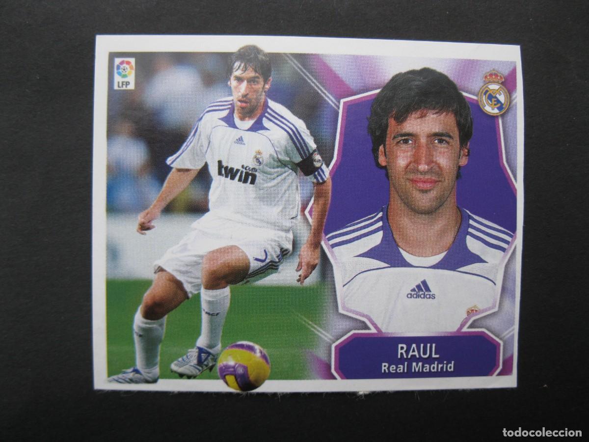 Cromos de f&uacute;tbol: RAUL (REAL MADRID) - CAMPEONATO DE LIGA 08/09 - EDICIONES ESTE - NUNCA PEGADO.