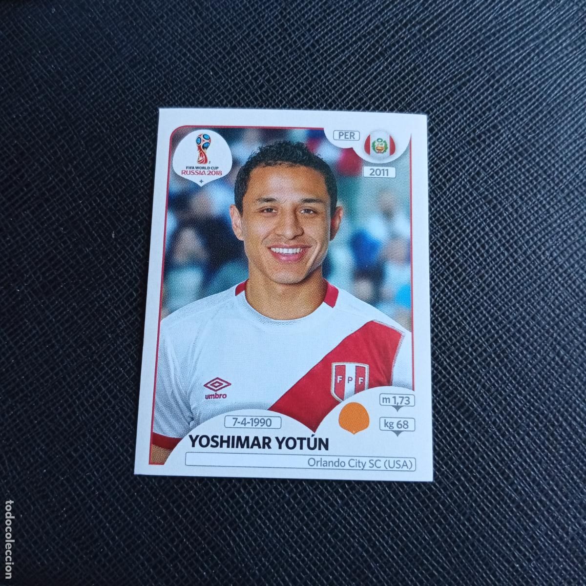 Cromos de f&uacute;tbol: 245 YOTUN PERU PANINI MUNDIAL RUSIA 2018 CROMO FUTBOL 18 - SIN PEGAR - /CJ2 .....