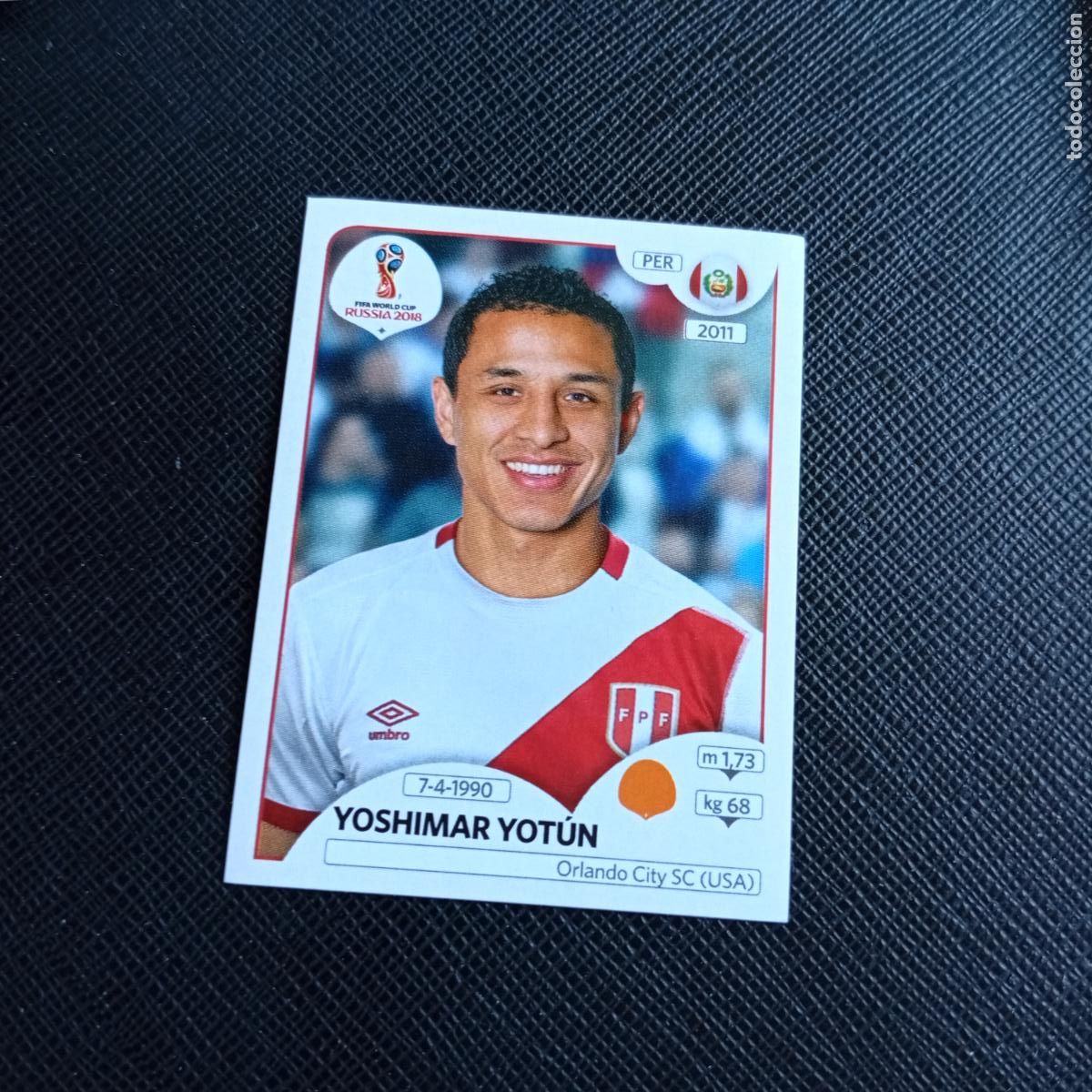 Cromos de f&uacute;tbol: 245 YOTUN PERU PANINI MUNDIAL RUSIA 2018 CROMO FUTBOL 18 - SIN PEGAR - /CJ2 .