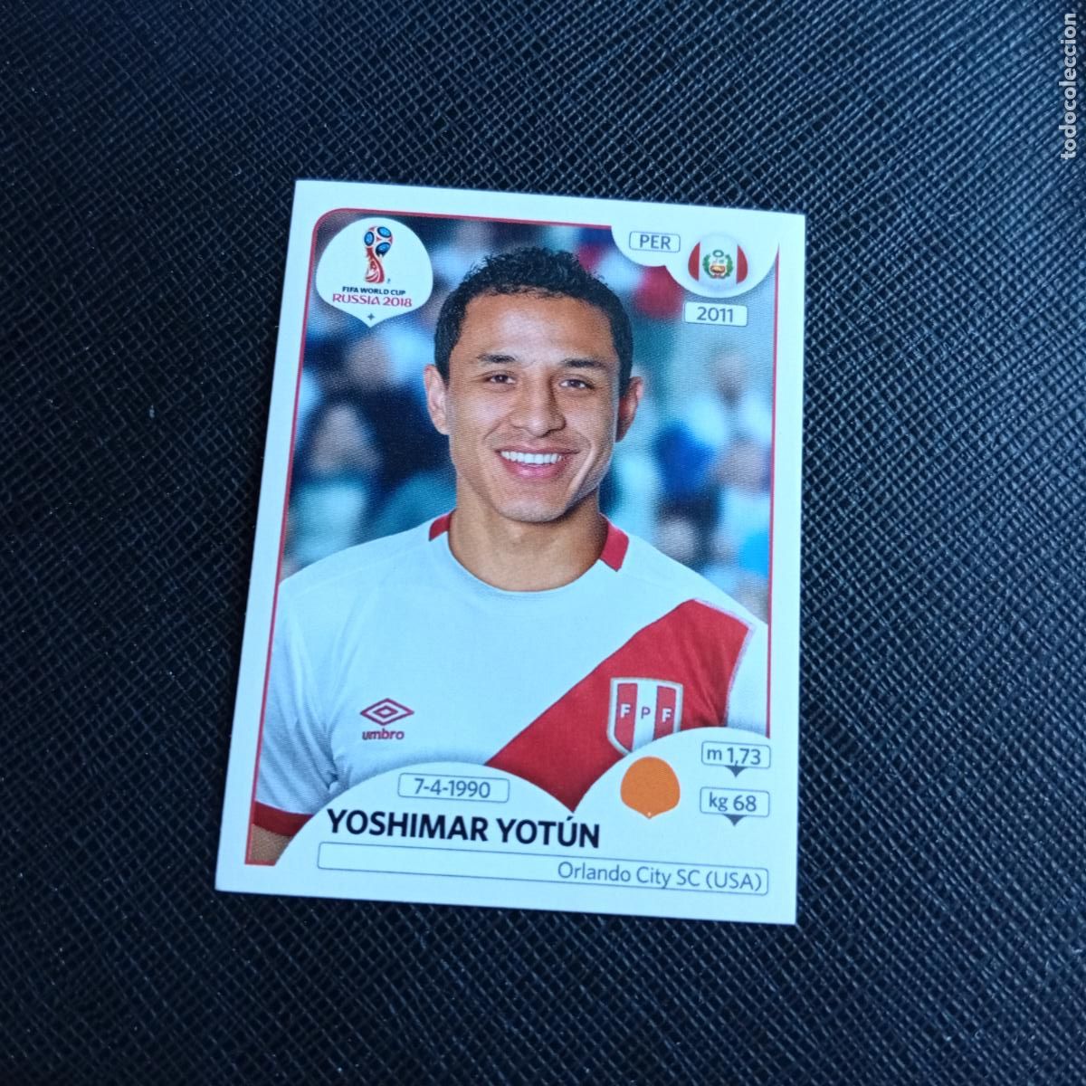 Cromos de f&uacute;tbol: 245 YOTUN PERU PANINI MUNDIAL RUSIA 2018 CROMO FUTBOL 18 - SIN PEGAR - /CJ2