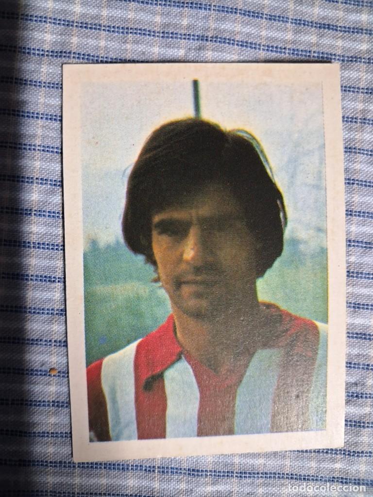 Cromos de f&uacute;tbol: Cromo Liga 1980 1981 Editorial Fher. Rojo. N&ordm; 27. Sin uso. Ver imagen