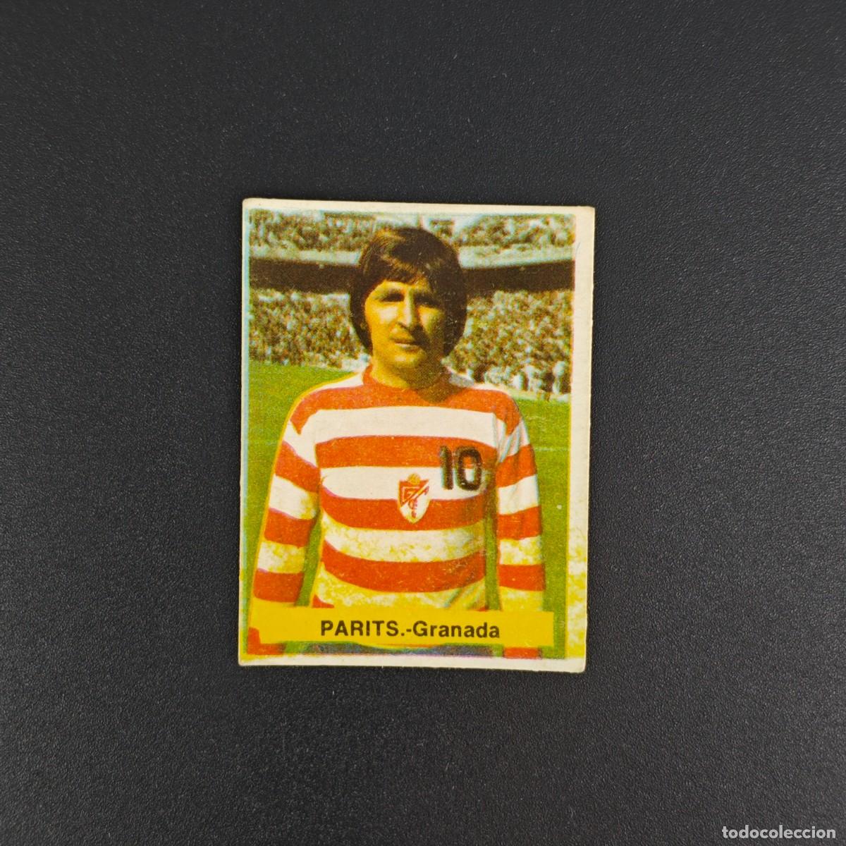 Cromos de f&uacute;tbol: CROMO FUTBOL FINI 75 76 1975 1976 NUNCA PEGADO SIN PEGAR PARITS GRANADA RA1026