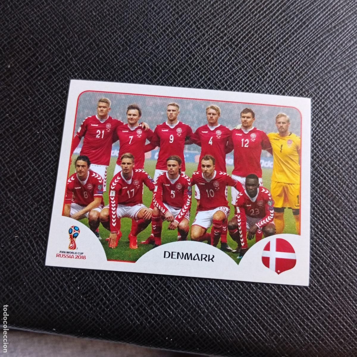 Cromos de f&uacute;tbol: 253 ALINEACION DINAMARCA PANINI MUNDIAL RUSIA 2018 CROMO FUTBOL 18 - SIN PEGAR - /CJ2 ..