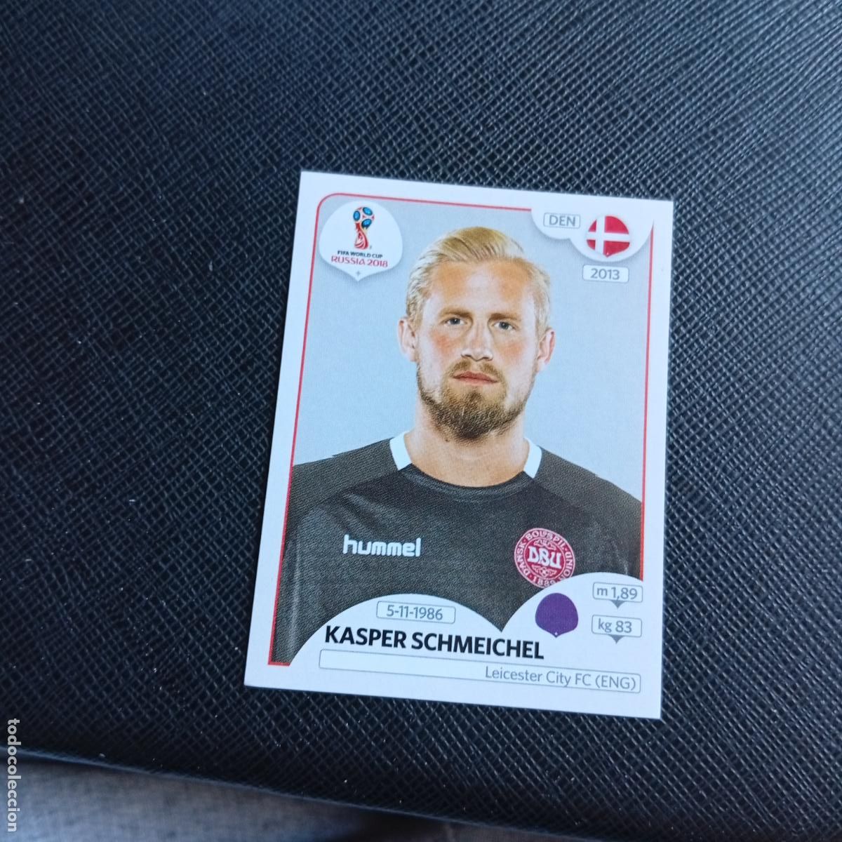 Cromos de f&uacute;tbol: 254 KASPER SCHMEICHEL DINAMARCA PANINI MUNDIAL RUSIA 2018 CROMO FUTBOL 18 - SIN PEGAR - /CJ2 .