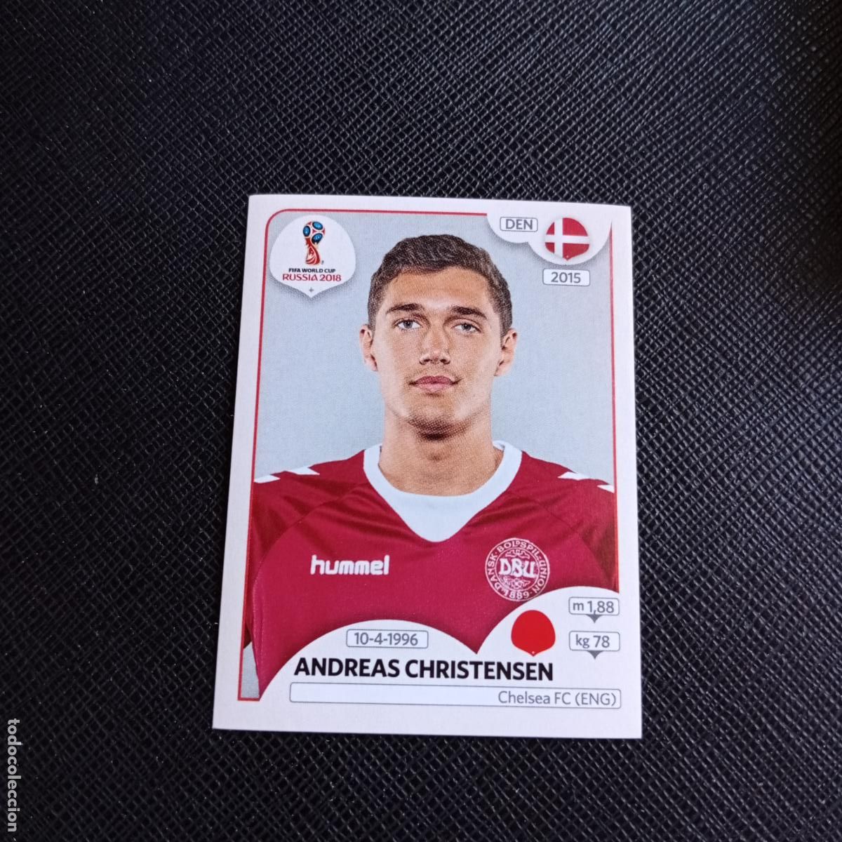 Cromos de f&uacute;tbol: 257 CHRISTENSEN DINAMARCA PANINI MUNDIAL RUSIA 2018 CROMO FUTBOL 18 - SIN PEGAR - /CJ2