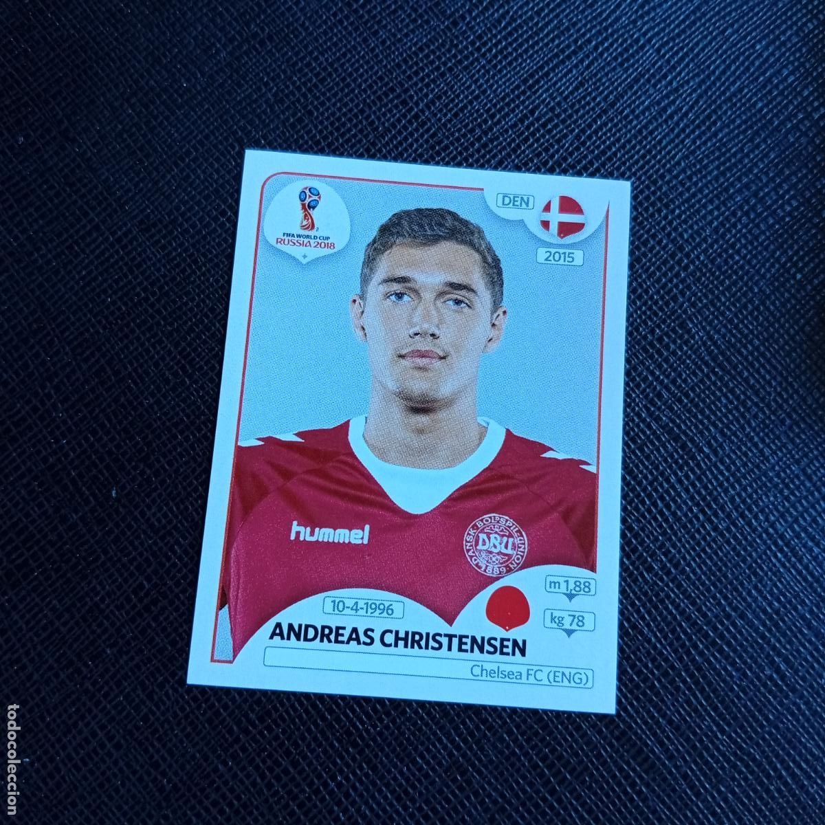 Cromos de f&uacute;tbol: 257 CHRISTENSEN DINAMARCA PANINI MUNDIAL RUSIA 2018 CROMO FUTBOL 18 - SIN PEGAR - /CJ2 ..